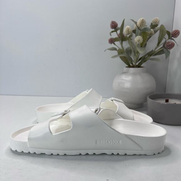Birkenstock Arizona Eva Sandal White Regular Fit Men 10/EU43 0129421 NWOB - Picture 6 of 9